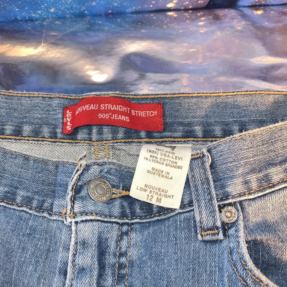 Levi's 505  Women's Boot Cut Blue Jeans